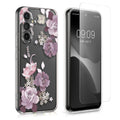 kwmobile Hülle kompatibel mit Samsung Galaxy A54 5G Handyhülle - Silikon Case transparent - Mit Glas Schutzfolie