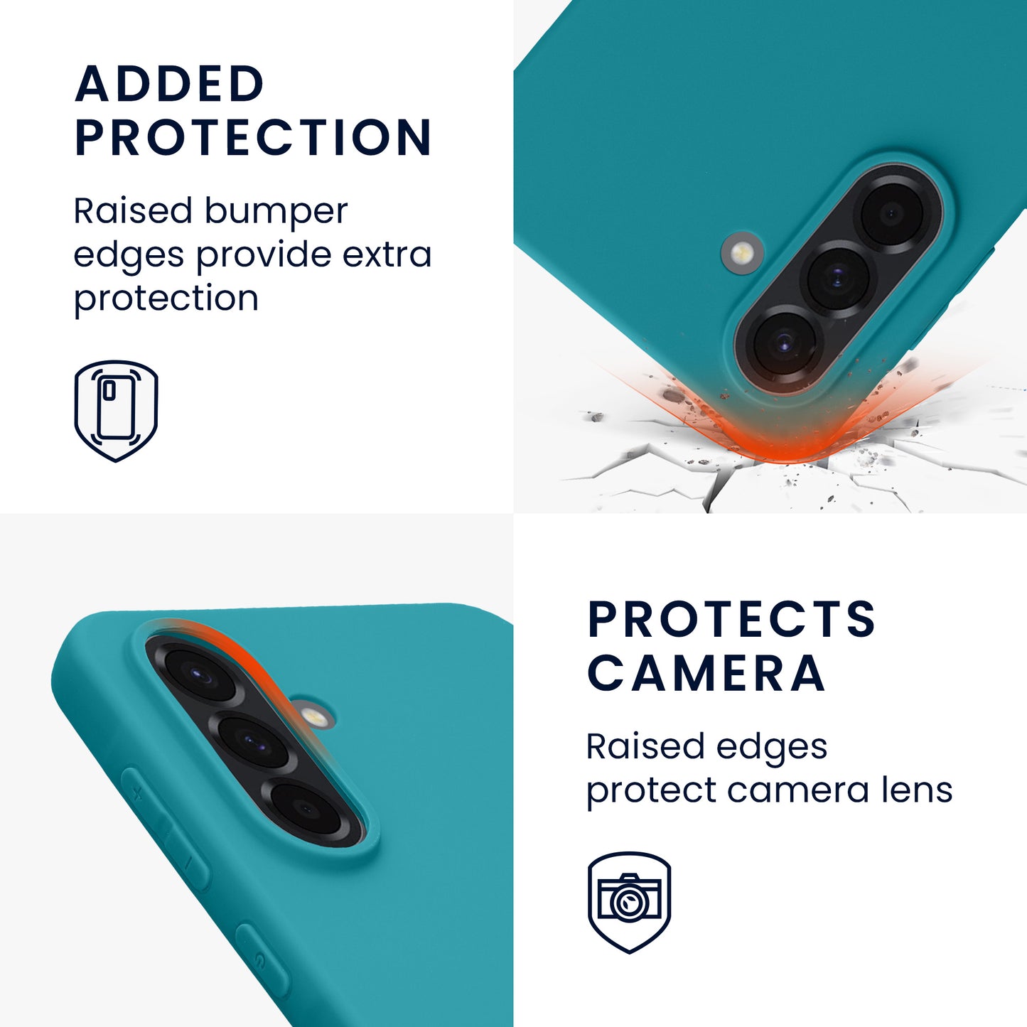 kwmobile Handyhülle für Samsung Galaxy A56 5G - Kabelloses Laden - Schutzhülle Cover