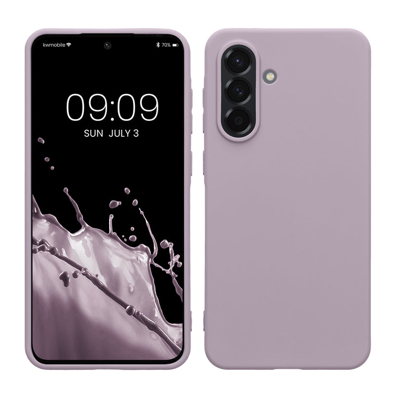 kwmobile Handyhülle für Samsung Galaxy A36 5G Hülle - TPU Case - Kabelloses Laden - Schutzhülle Cover in Lavendel Lavendel  