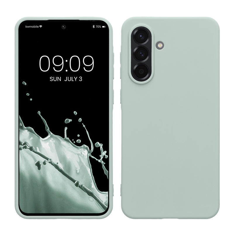 kwmobile Handyhülle für Samsung Galaxy A36 5G Hülle - TPU Case - Kabelloses Laden - Schutzhülle Cover in Cool Mint Cool Mint  