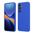 kwmobile Handyhülle für Samsung Galaxy S25 FE Hülle - Case Silikon - Kabelloses Laden - Schutzhülle Cover in Baltik Blau Baltik Blau  
