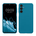 kwmobile Handyhülle für Samsung Galaxy A16 5G Hülle - weiches Handy Silikon Case - Schutzhülle Cover - Karibikblau Karibikblau  