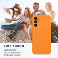 kwmobile Handyhülle für Samsung Galaxy A14 5G Hülle - weiches Handy Silikon Case - Schutzhülle Cover