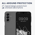 kwmobile Handyhülle für Samsung Galaxy A17 4G / 5G Hülle - weiche Silikon Case - Schutzhülle Cover