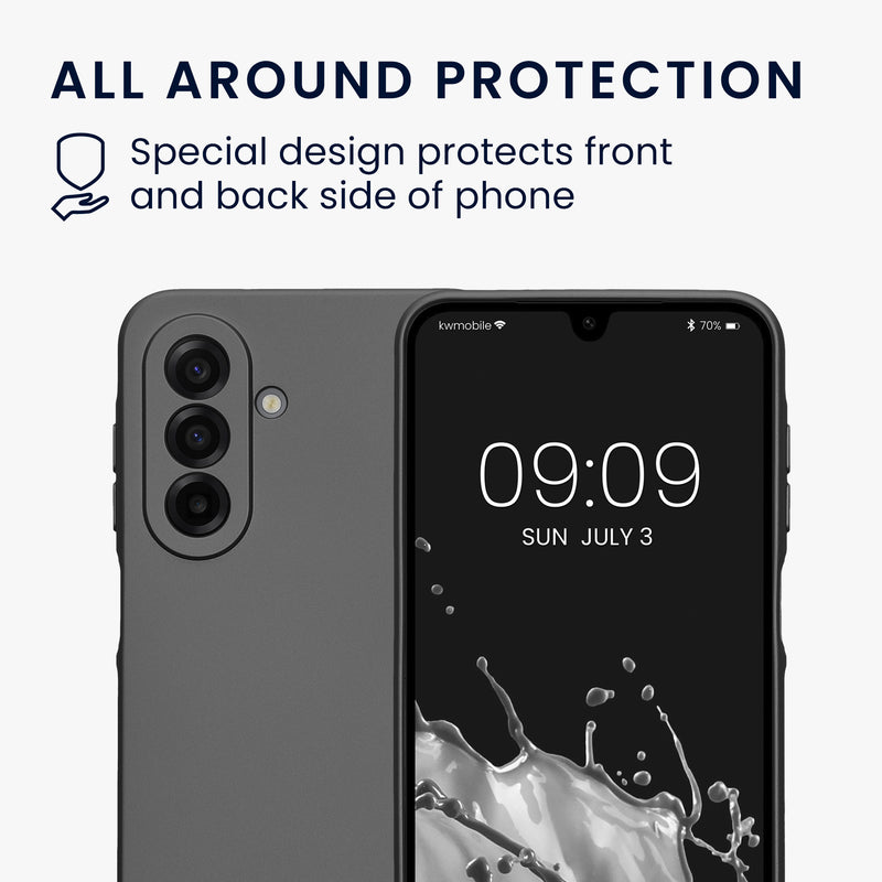 kwmobile Handyhülle für Samsung Galaxy A17 4G / 5G Hülle - weiche Silikon Case - Schutzhülle Cover