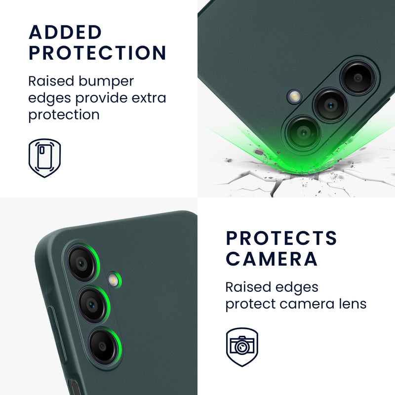 kwmobile Handyhülle für Samsung Galaxy A16 5G Hülle - weiche Silikon Case - Schutzhülle Cover