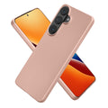 kwmobile Handyhülle für Samsung Galaxy S26 Hülle - Silikon Case metallisch schimmernd - Schutzhülle Cover - Metallic Rosegold Metallic Rosegold  