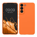 kwmobile Handyhülle für Samsung Galaxy S22 Hülle - weiches Handy Silikon Case - Schutzhülle Cover - Fruity Orange Fruity Orange  