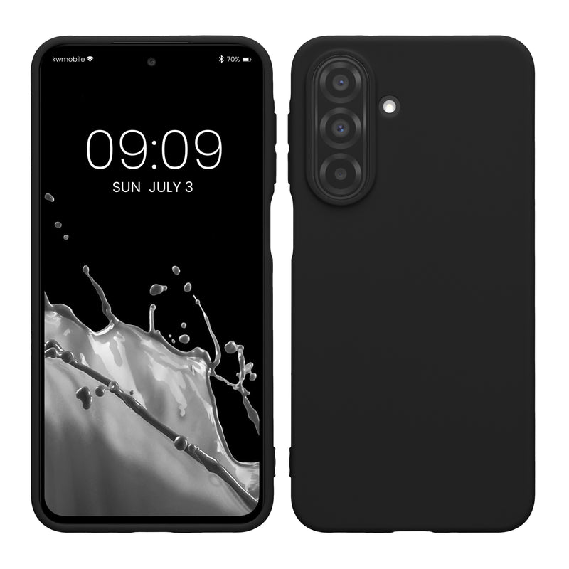 Samsung Galaxy A27 5G Silikon Handyhülle Schwarz