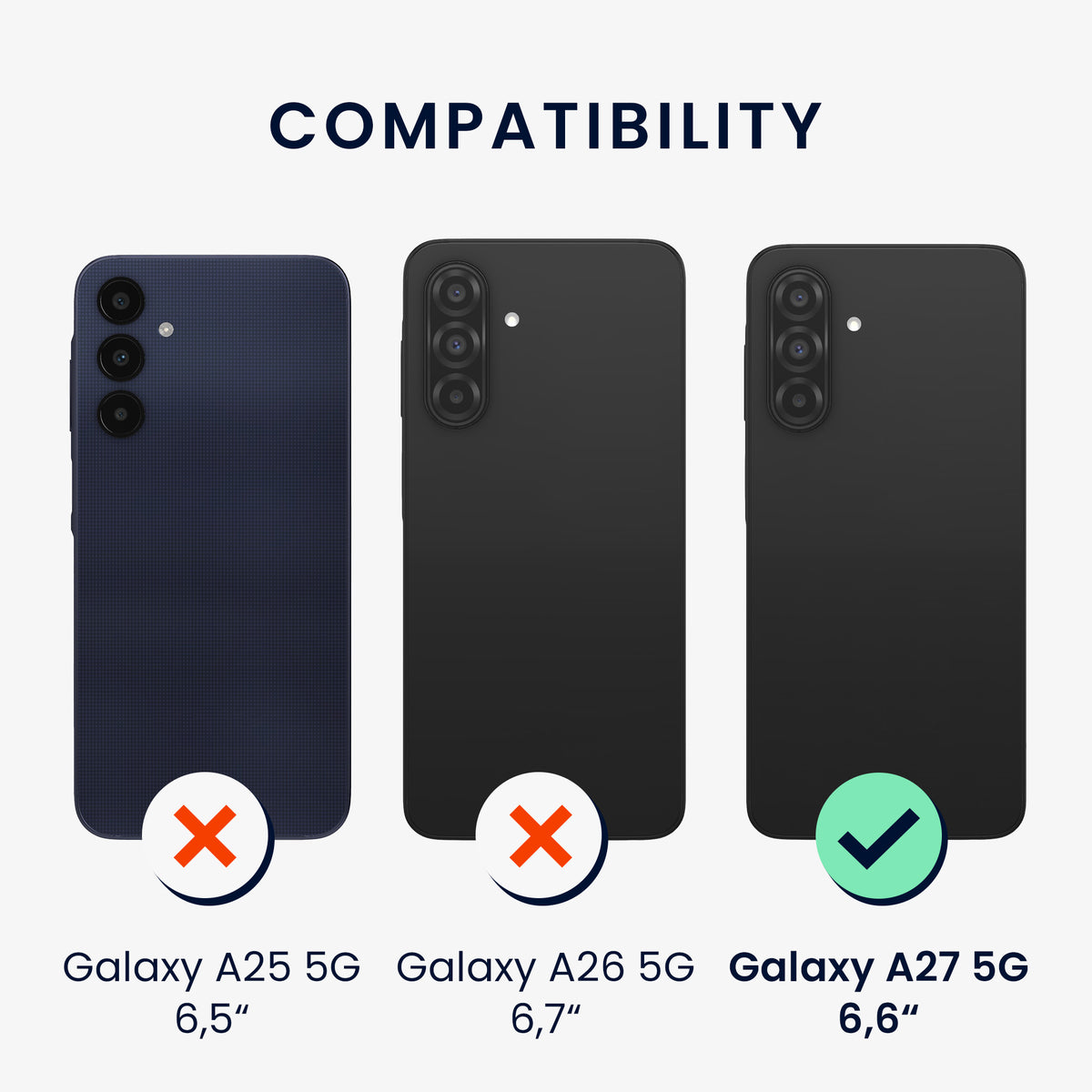 Samsung Galaxy A27 5G Silikon Handyhülle KWM0000228M009C