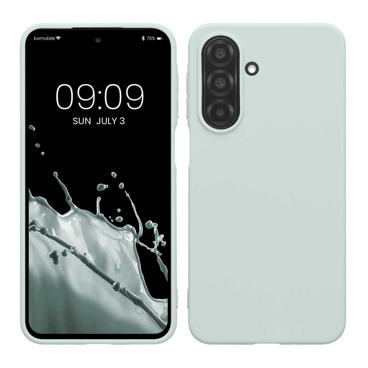 Samsung Galaxy A27 5G Silikon Handyhülle Cool Mint