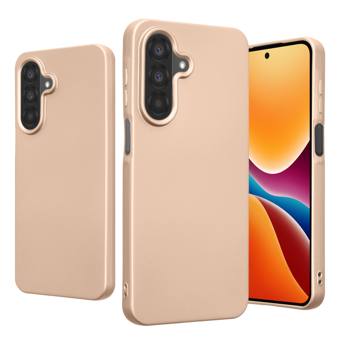Samsung Galaxy A27 5G Silikon Handyhülle metallisch KWM0000228O004C