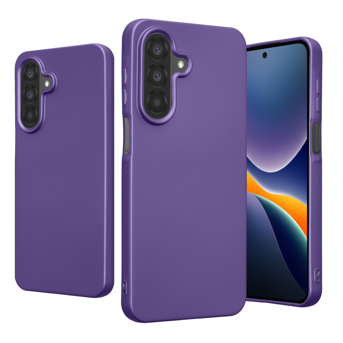 Samsung Galaxy A27 5G Silikon Handyhülle metallisch KWM0000228O008C