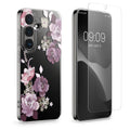 kwmobile Hülle kompatibel mit Samsung Galaxy S26 Handyhülle - Silikon Case transparent - Mit Glas Schutzfolie