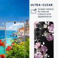 kwmobile Hülle kompatibel mit Samsung Galaxy S26 Handyhülle - Silikon Case transparent - Mit Glas Schutzfolie