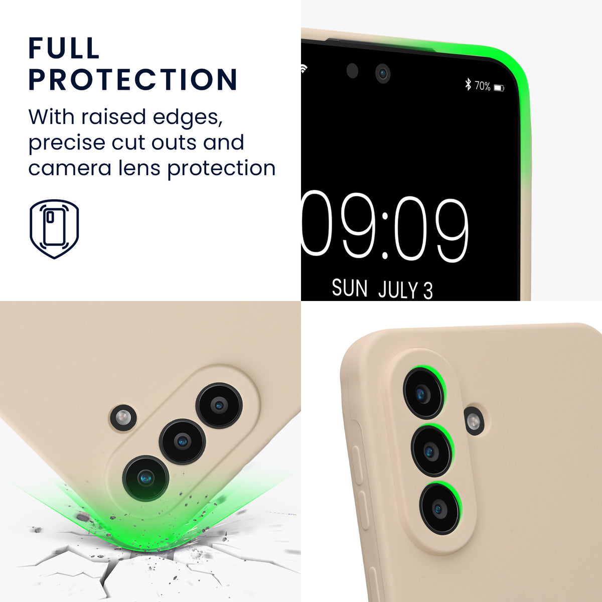 Samsung Galaxy A57 5G Silikon Handyhülle KWM0000229S006C