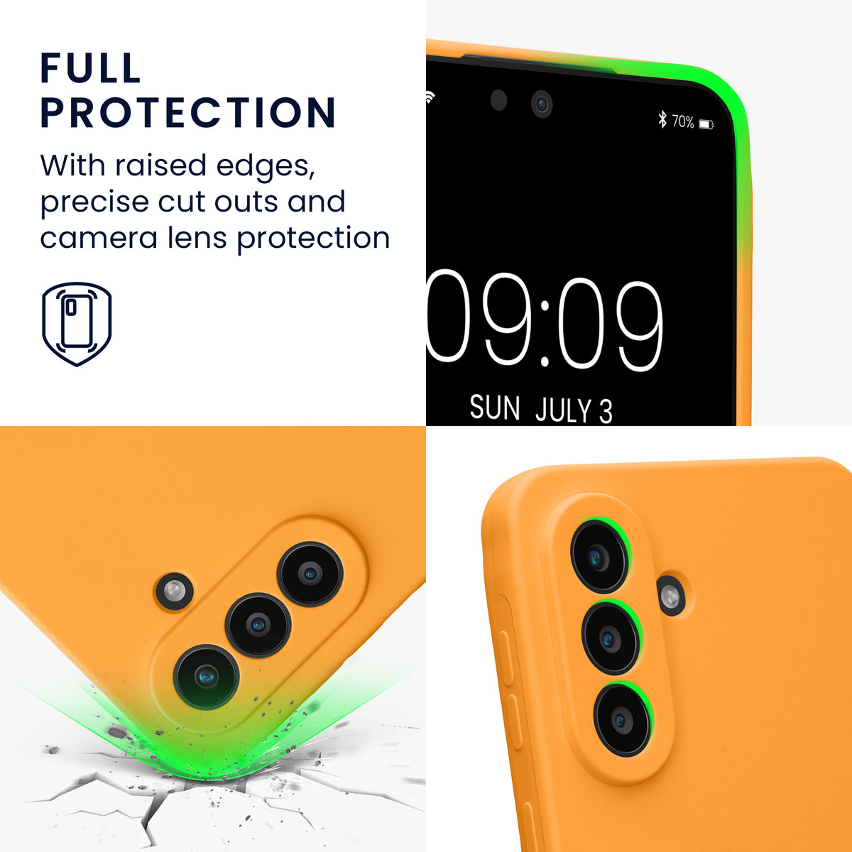 Samsung Galaxy A57 5G Silikon Handyhülle KWM0000229S008C