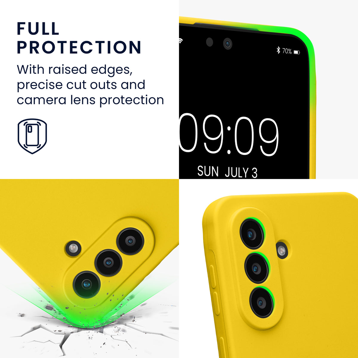 Samsung Galaxy A57 5G Silikon Handyhülle KWM0000229S009C