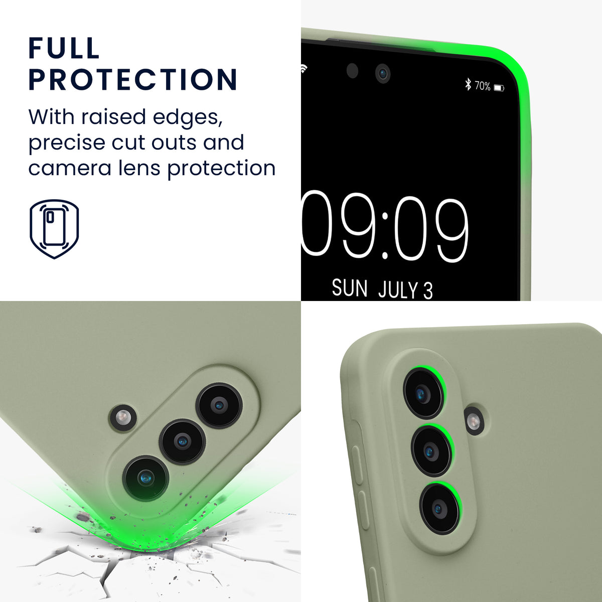 Samsung Galaxy A57 5G Silikon Handyhülle KWM0000229S010C