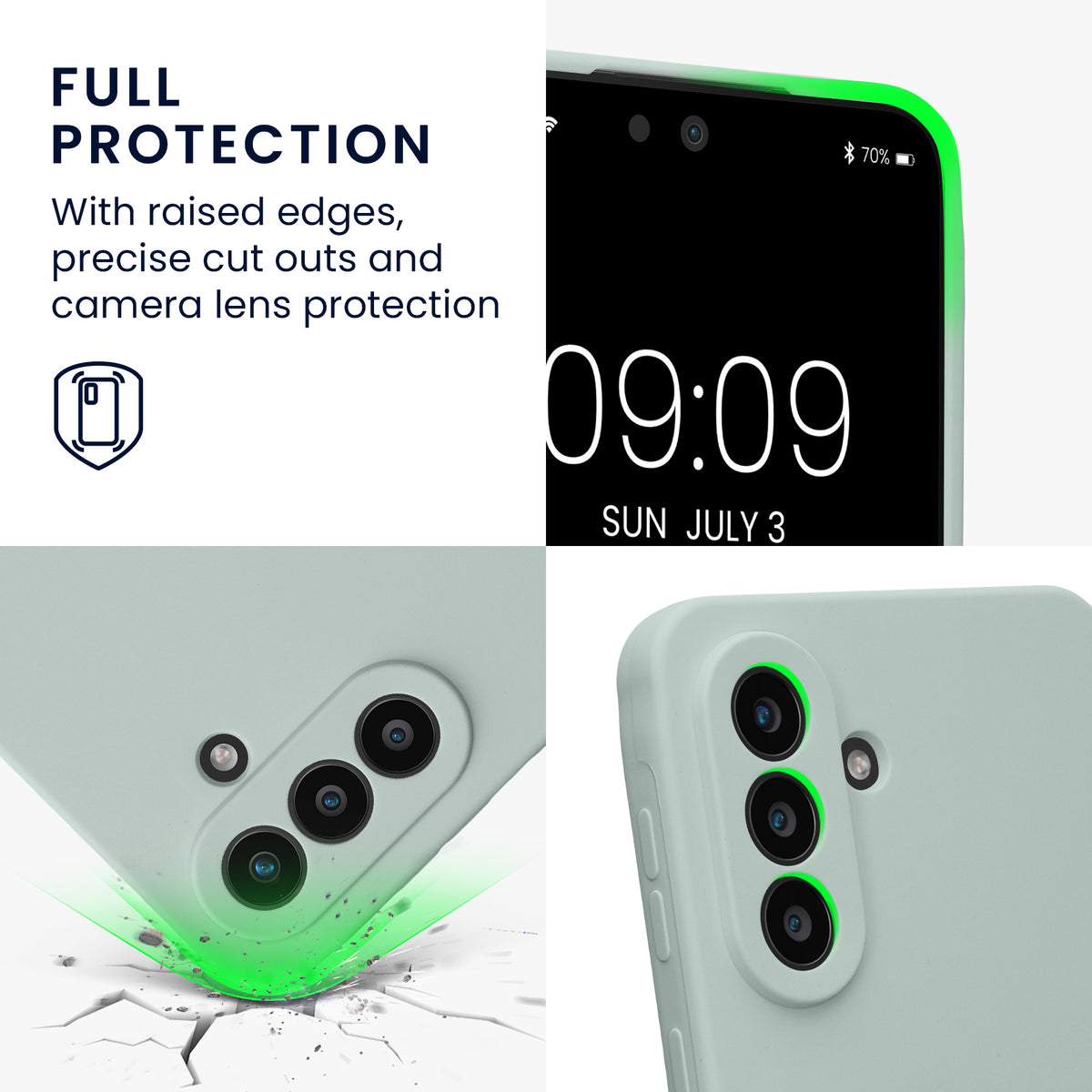 Samsung Galaxy A57 5G Silikon Handyhülle KWM0000229S012C