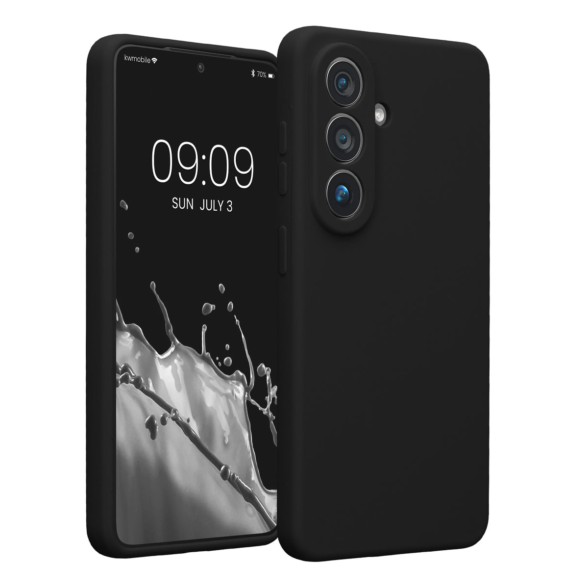 Samsung Galaxy S26 Silikon Handyhülle Schwarz