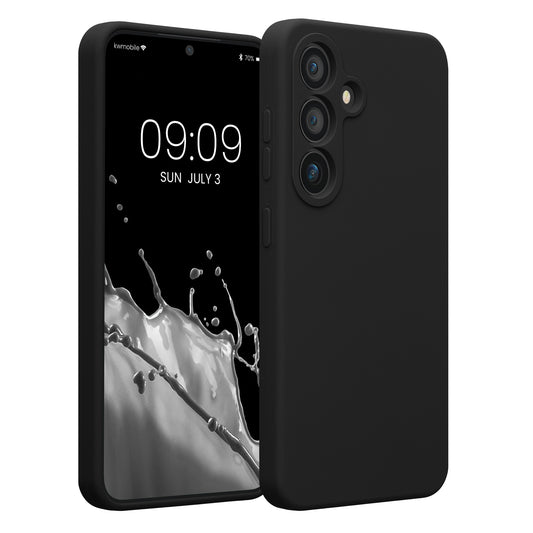 Samsung Galaxy S25 Silikon Handyhülle Schwarz