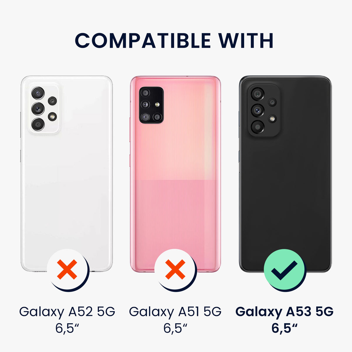 Samsung Galaxy A53 5G Acryl Handyhülle mit MagSafe KWM0000229V001C