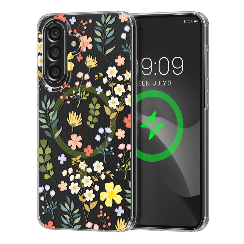 Samsung Galaxy A56 5G Acryl Handyhülle mit MagSafe Gelb