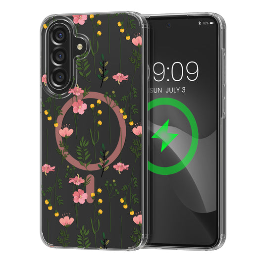 Samsung Galaxy A56 5G Acryl Handyhülle mit MagSafe Rosa