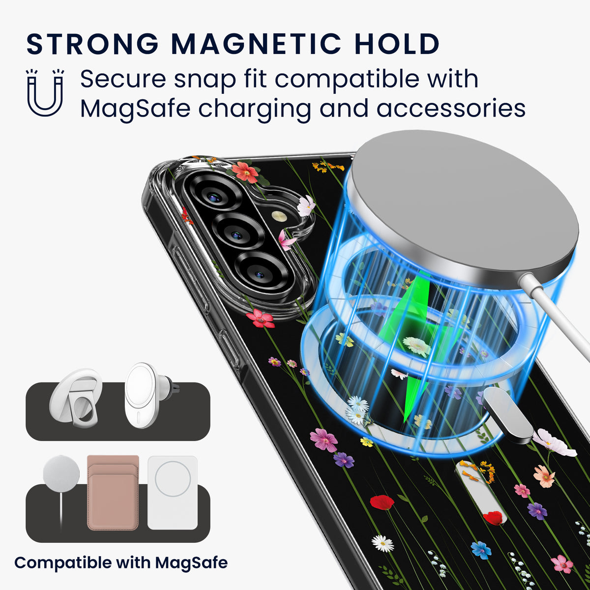 Samsung Galaxy A56 5G Acryl Handyhülle mit MagSafe KWM0000229Y003C