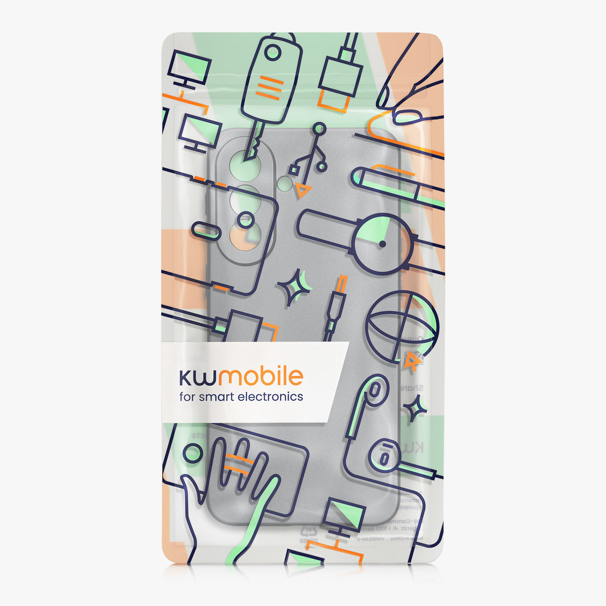 Samsung Galaxy A37 5G Silikon Handyhülle metallisch KWM000022AB004C