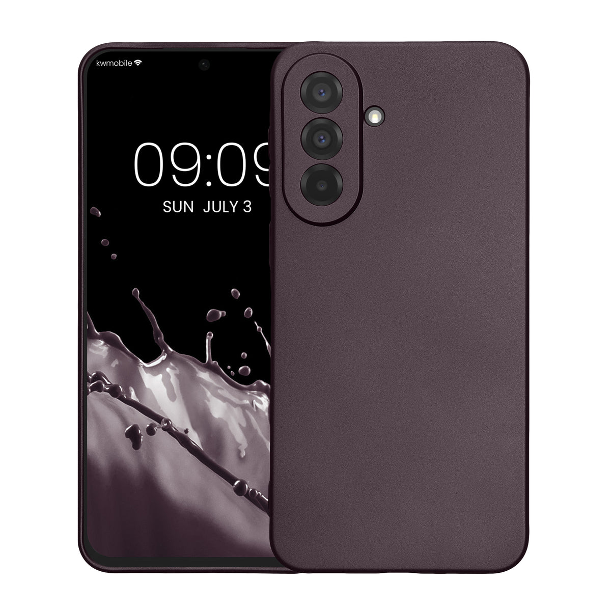 Samsung Galaxy A37 5G Silikon Handyhülle metallisch KWM000022AB005C