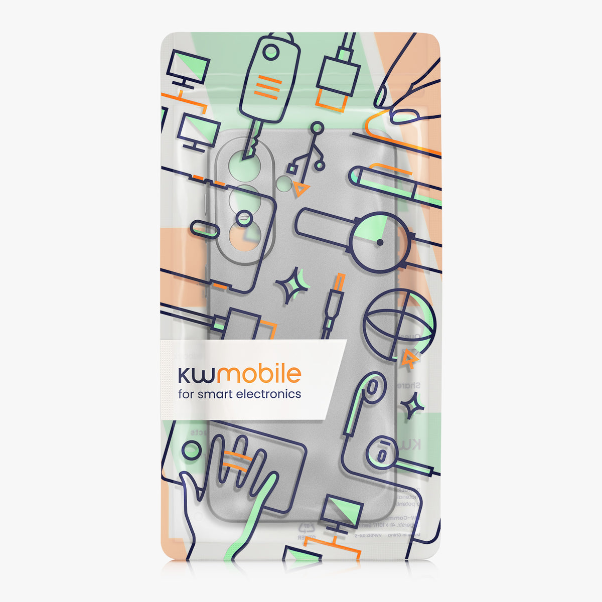 Samsung Galaxy A57 5G Silikon Handyhülle metallisch KWM000022AC004C