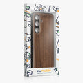 Samsung Galaxy S24 Holz Handyhülle mit MagSafe Dunkelbraun KWM000022AG001C