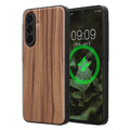 Samsung Galaxy A56 5G Holz Handyhülle mit MagSafe Dunkelbraun