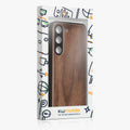 Samsung Galaxy S23 Holz Handyhülle Dunkelbraun KWM000022AK001C