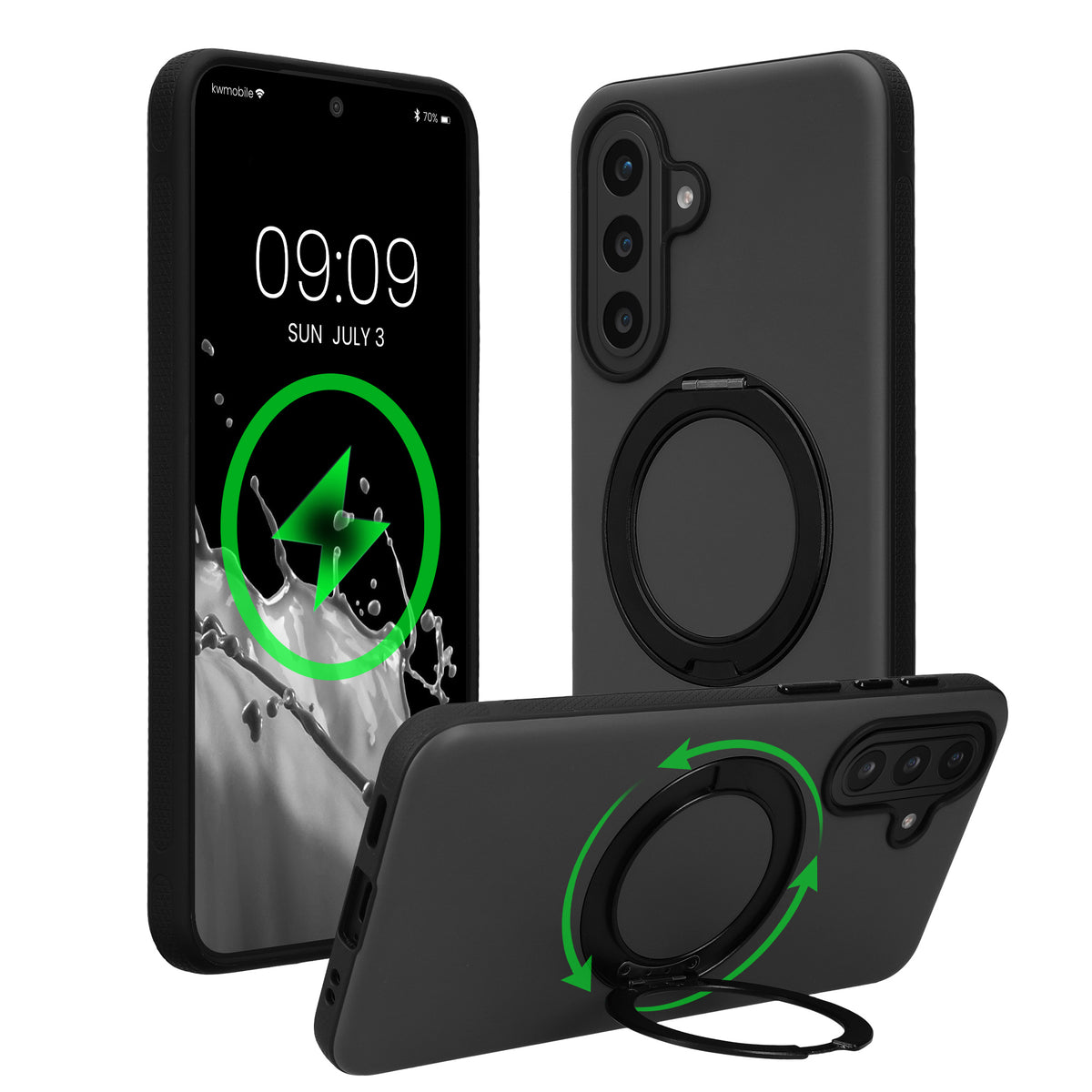 Samsung Galaxy A57 5G Handyhülle mit MagSafe mit Ständer KWM000022AX001C