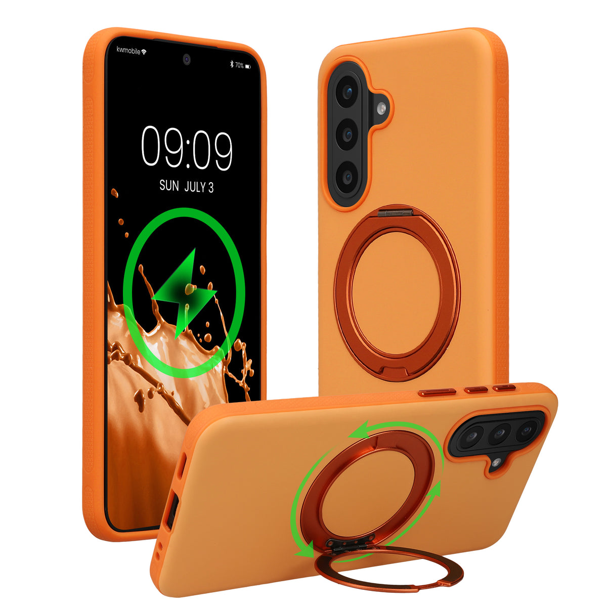 Samsung Galaxy A57 5G Handyhülle mit MagSafe mit Ständer KWM000022AX002C
