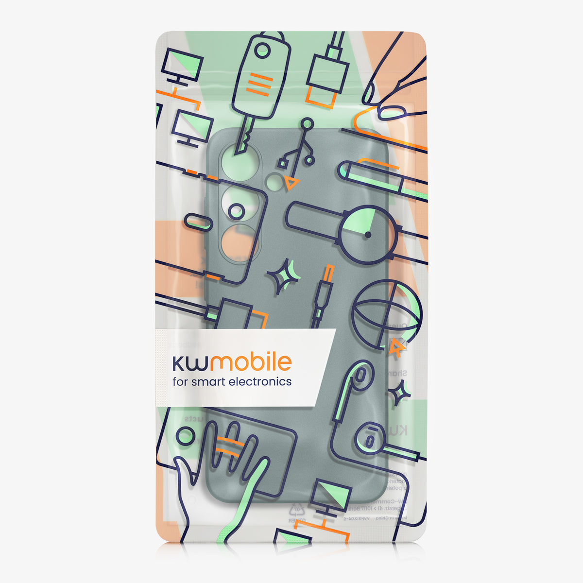 kwmobile Handyhülle für Samsung Galaxy S24 Hülle - weiche Silikon Case metallisch schimmernd - Schutzhülle Cover - Metallic Petrol Metallic Petrol