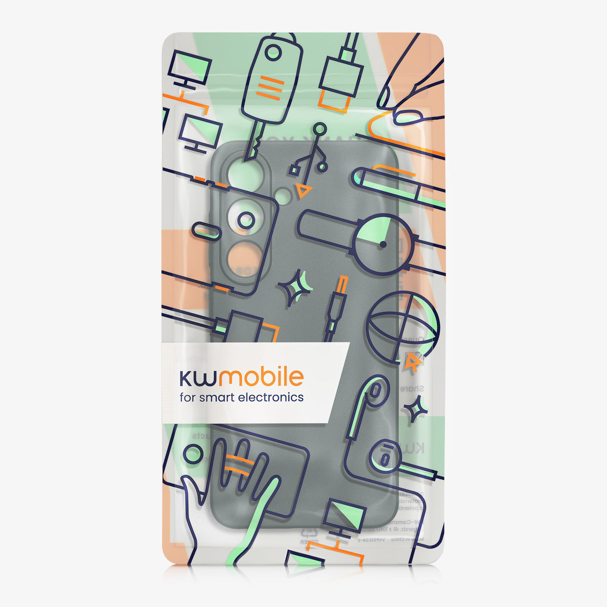 kwmobile Handyhülle für Samsung Galaxy S25 Hülle - weiche Silikon Case metallisch schimmernd - Schutzhülle Cover - Metallic Petrol Metallic Petrol