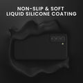 kwmobile Handyhülle mit 2x Displayschutzfolien kompatibel mit Samsung Galaxy S21 Hülle - Screen Protector aus gehärtetem Glas - kabelloses Laden - Schwarz Schwarz