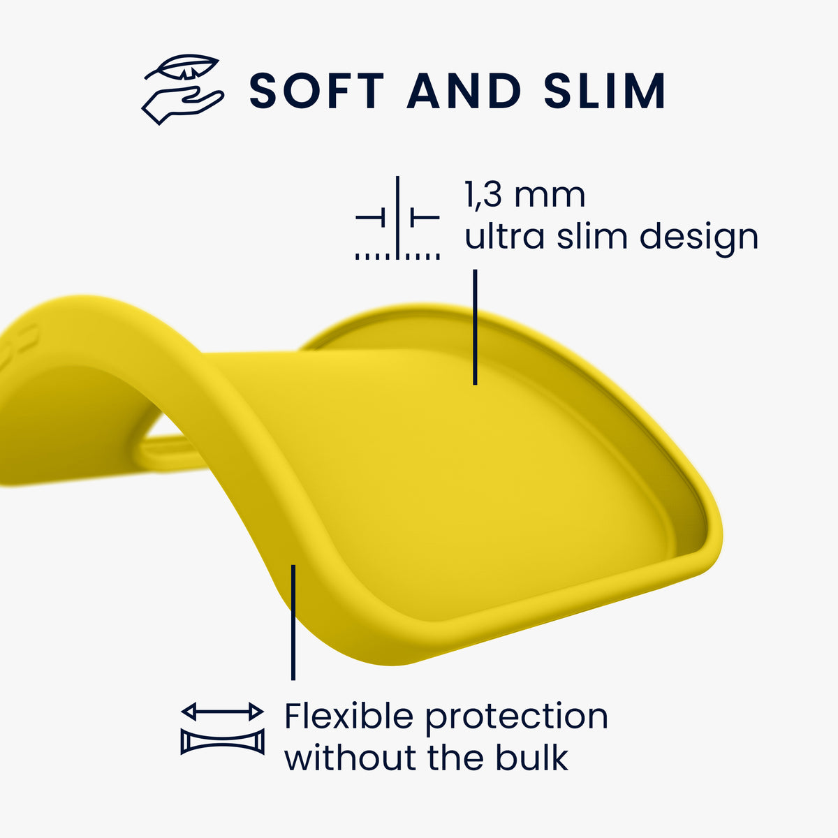 kwmobile Hülle für Samsung Galaxy A18 4G / 5G TPU Case - Handyhülle unterstützt kabelloses Laden, flexible Schutzhülle, gummiertes Cover in Strahlend Gelb Strahlend Gelb