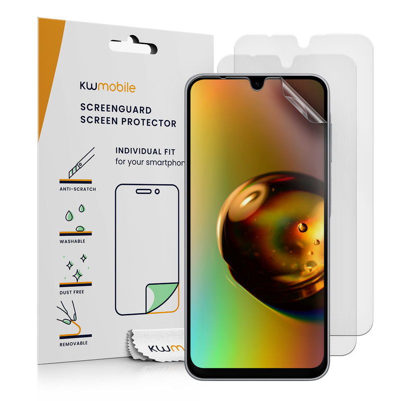 3x Samsung Galaxy A18 4G / 5G matte Displayschutzfolie