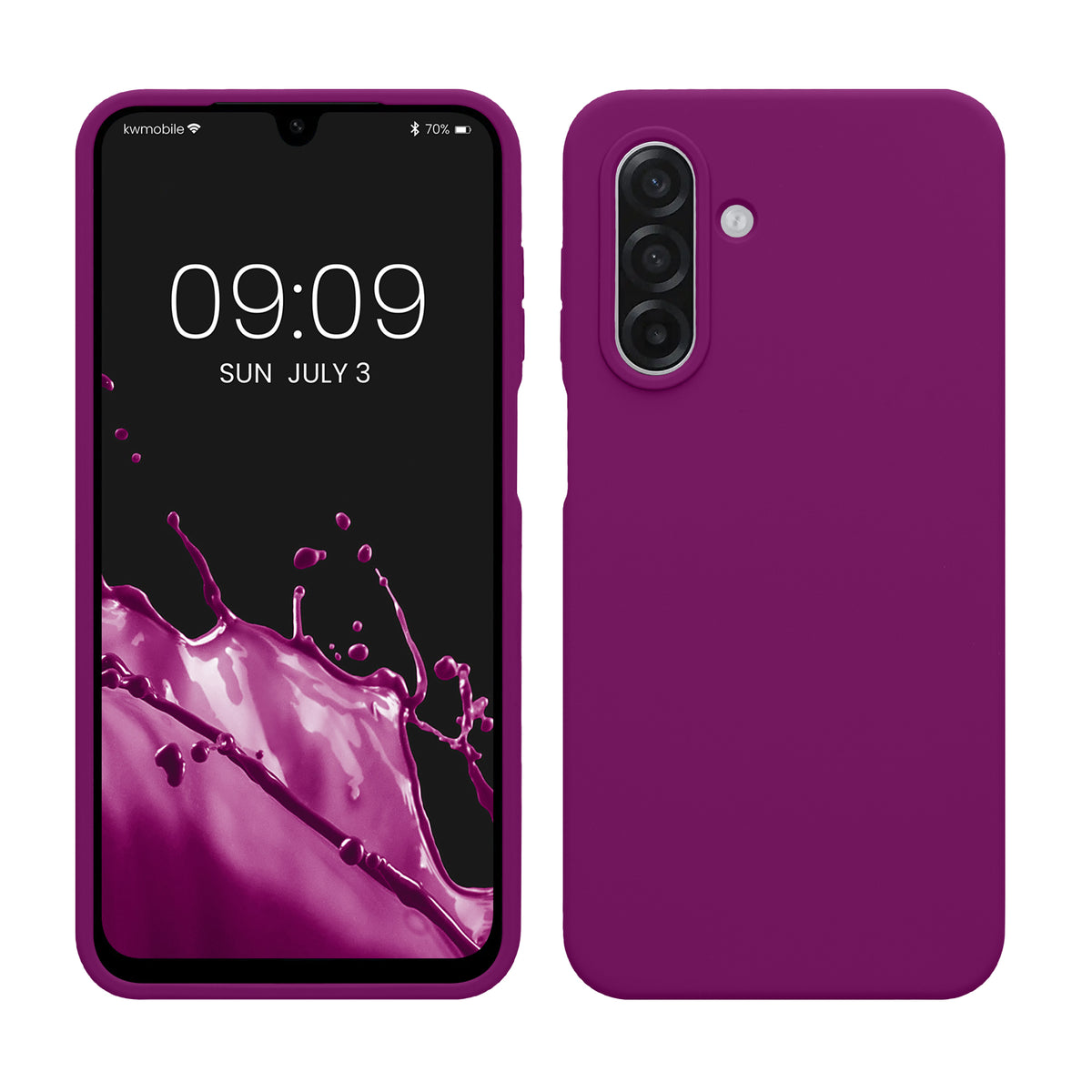 Samsung Galaxy A18 4G / 5G gummierte Silikon Handyhülle