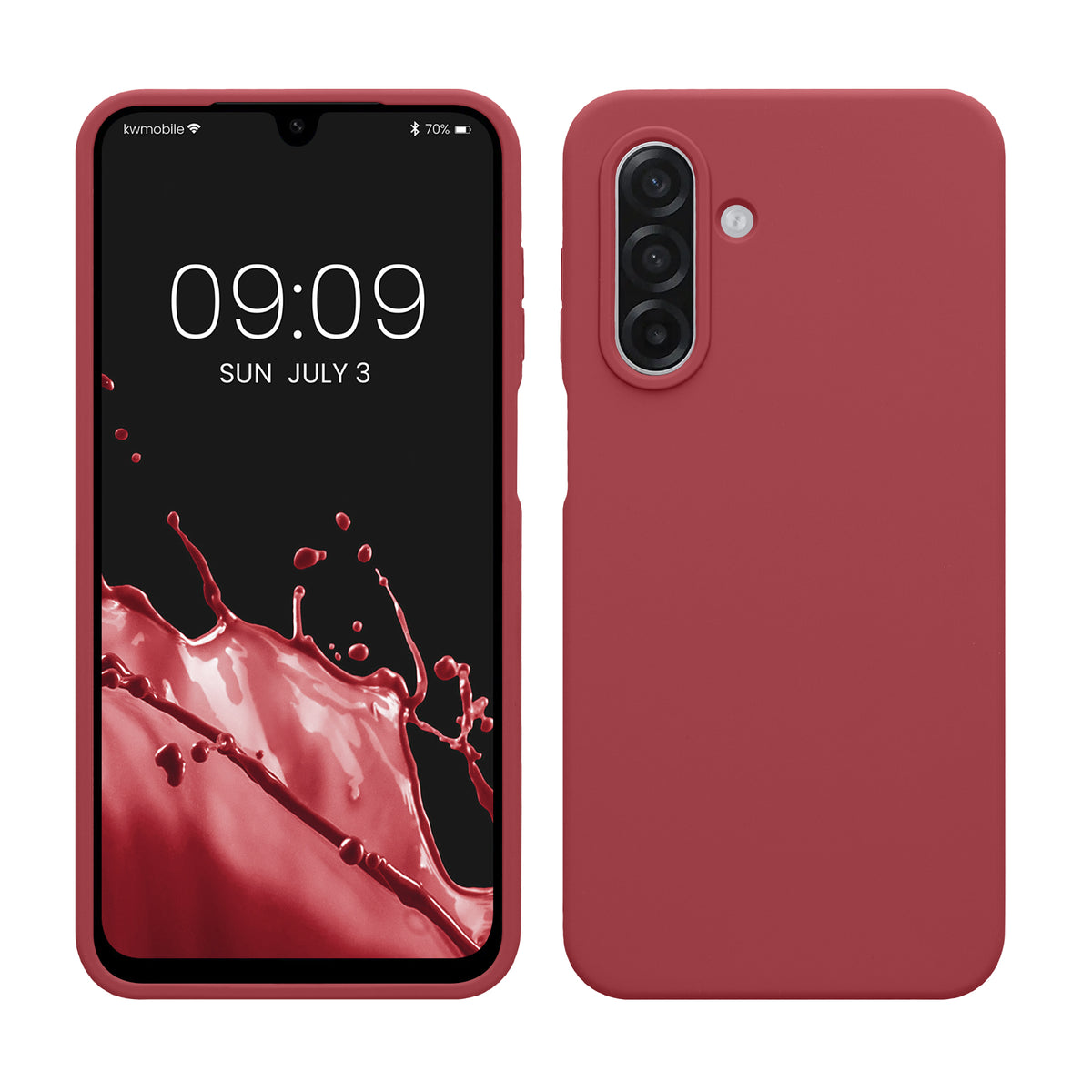 Samsung Galaxy A18 4G / 5G gummierte Silikon Handyhülle