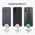 Crystal TPU Hülle für Motorola Moto G14 Transparent