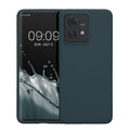 kwmobile Handyhülle für Motorola Edge 40 Neo Hülle - Case Silikon - Kabelloses Laden - Schutzhülle Cover
