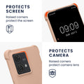 kwmobile Necklace Case kompatibel mit Motorola Edge 40 Neo Hülle - Cover mit Kordel zum Umhängen - Silikon Schutzhülle
