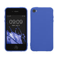 kwmobile Handyhülle für Apple iPhone 4 / 4S Hülle - TPU Case - Kabelloses Laden - Schutzhülle Cover in Baltik Blau Baltik Blau  