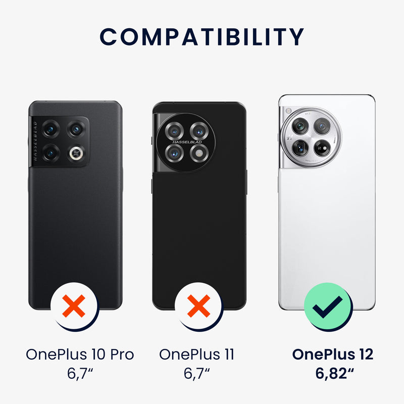 Holzhülle mit TPU Bumper für OnePlus 12
